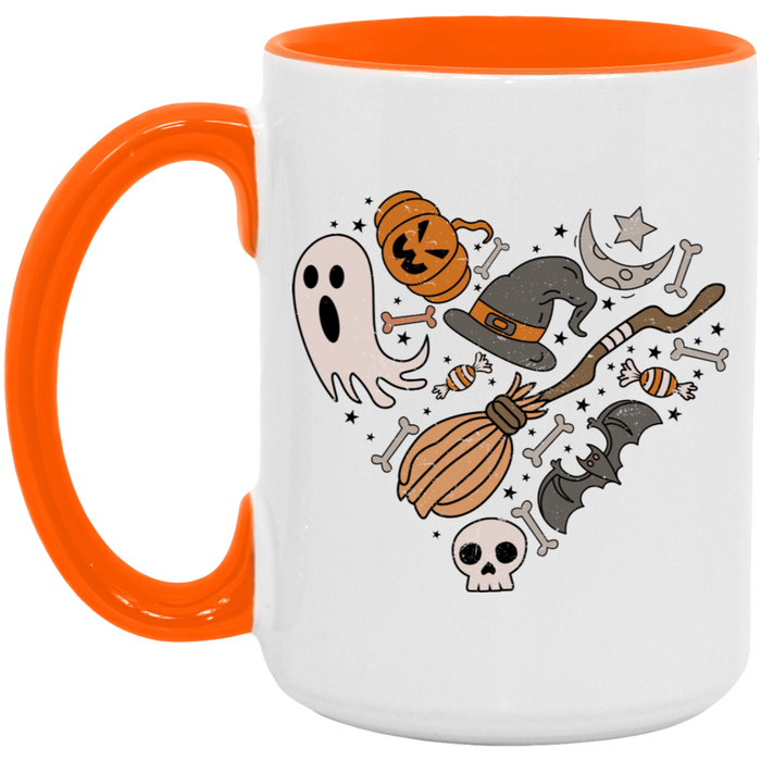 Halloween Heart Mug