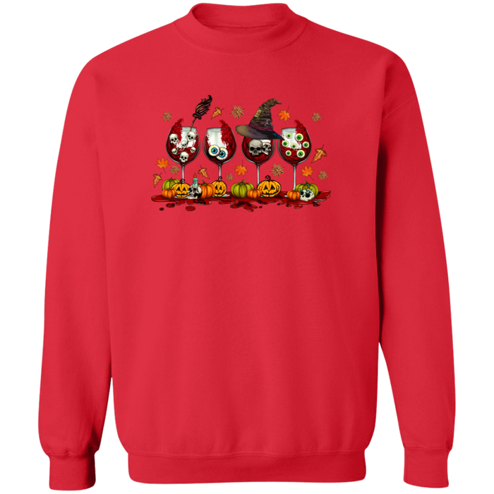 Halloween Wine Sweatshirt