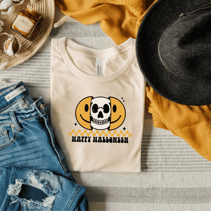 Happy Halloween Smiley T-Shirt