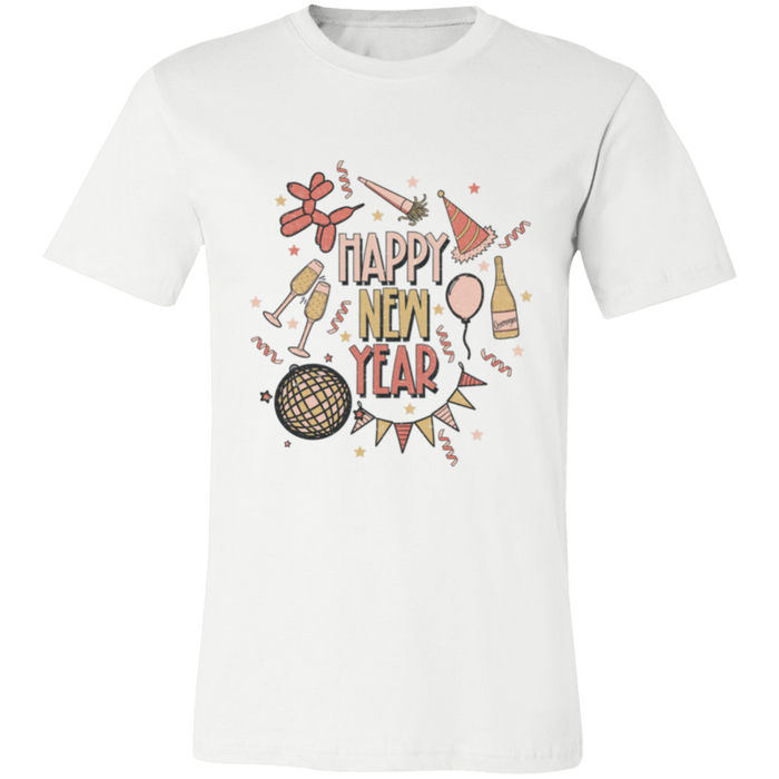 Happy New Year Confetti T-Shirt