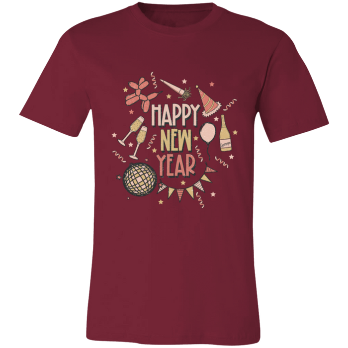 Happy New Year Confetti T-Shirt