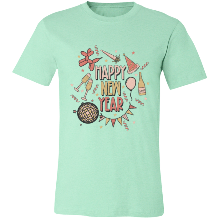 Happy New Year Confetti T-Shirt