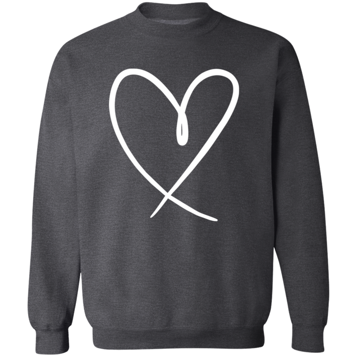 Heart Outline Sweatshirt