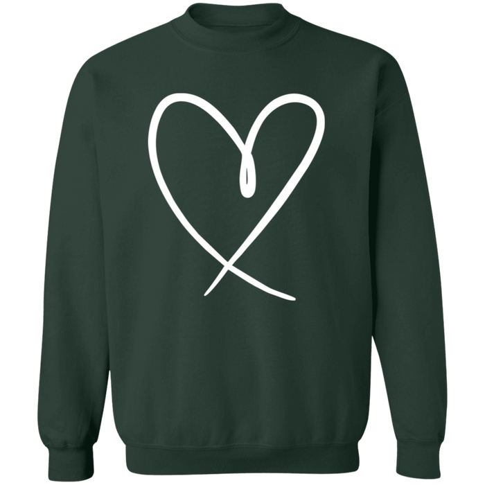 Heart Outline Sweatshirt