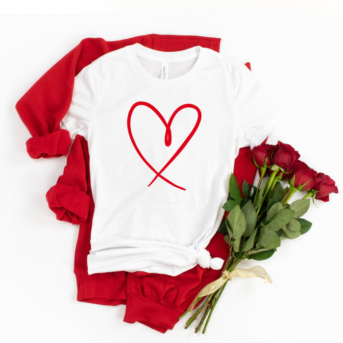 Heart Outline T-Shirt
