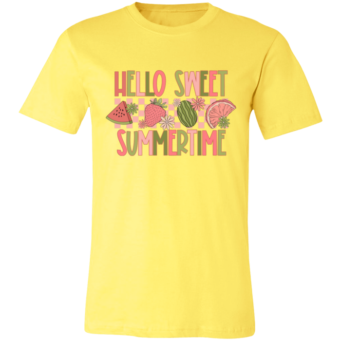 Hello Sweet Summer Time Watermelon