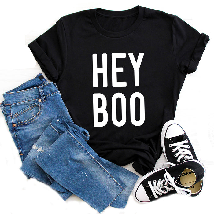 Hey Boo Halloween T-Shirt
