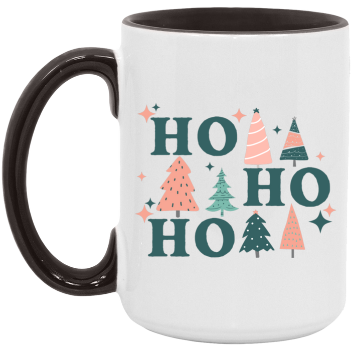 Ho Ho Ho Christmas 15 oz Coffee Mug