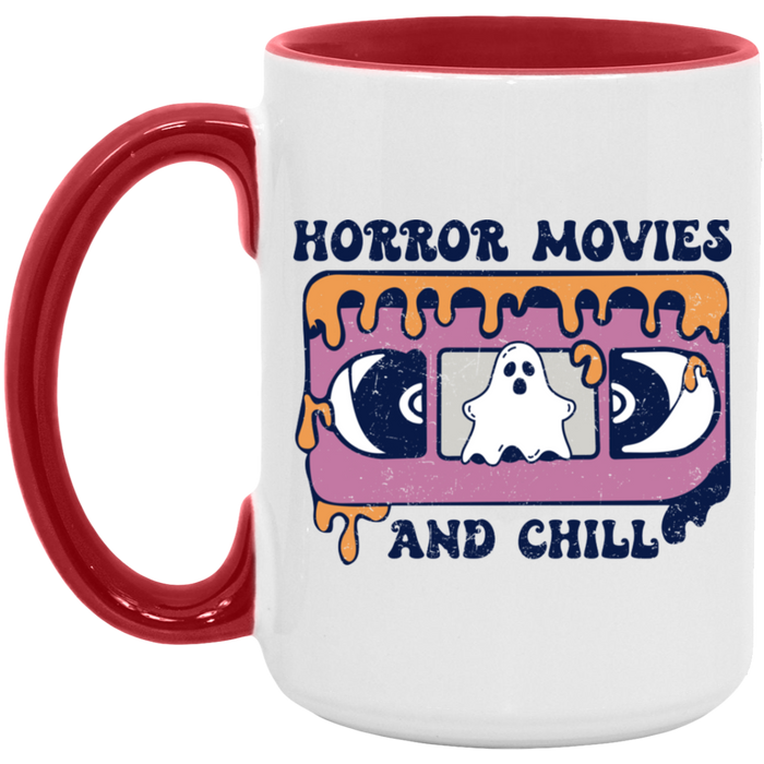 Horror Movies And Chill VHS Mug