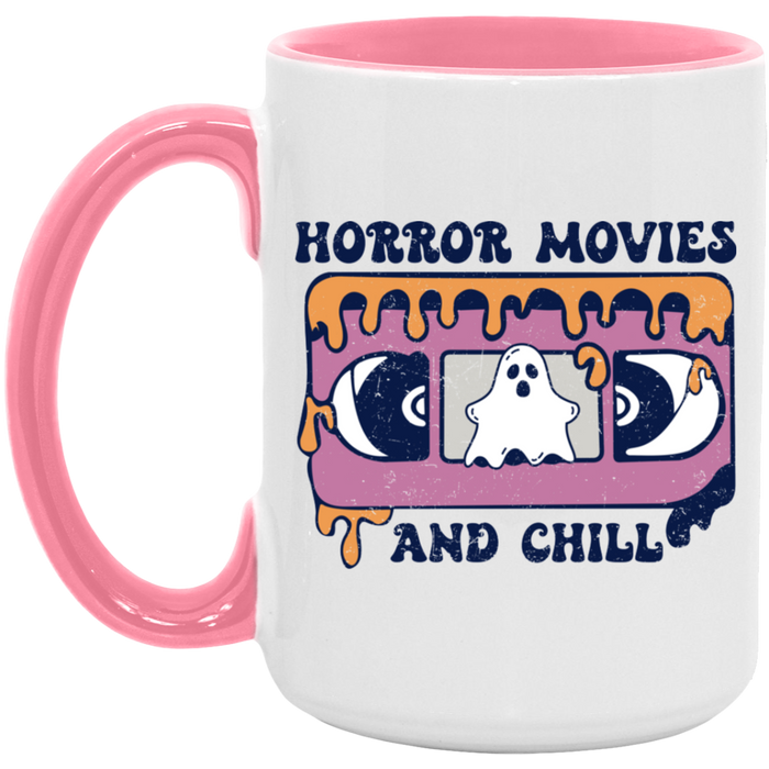 Horror Movies And Chill VHS Mug