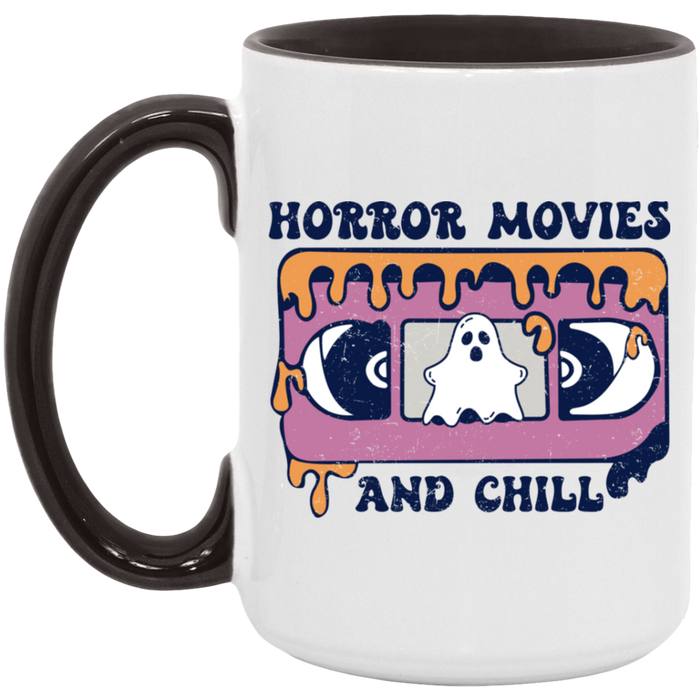 Horror Movies And Chill VHS Mug