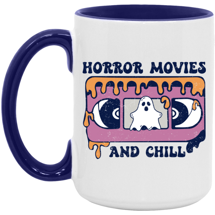 Horror Movies And Chill VHS Mug