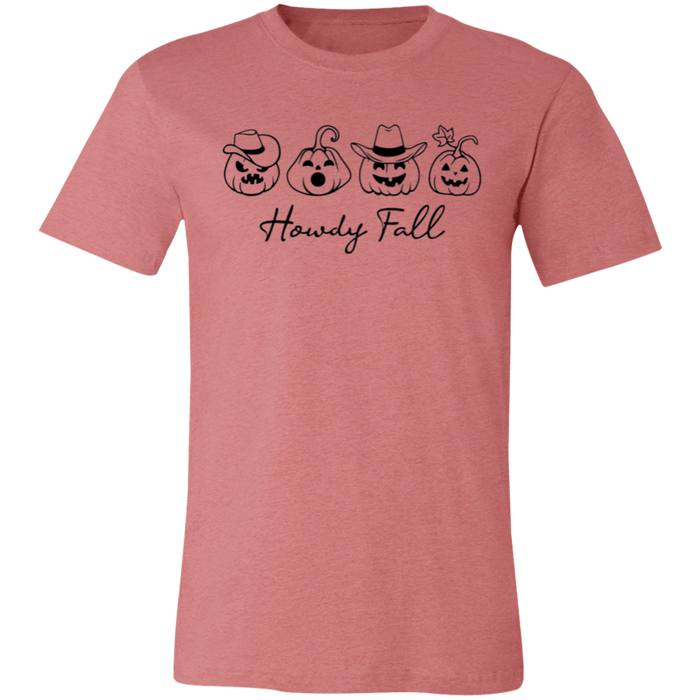 Howdy Fall County Pumpkins T-Shirt