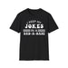 I Keep My Jokes In A Dad A Base T-shirt — graphic t-shirt