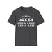 I Keep My Jokes In A Dad A Base T-shirt — graphic t-shirt
