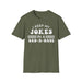 I Keep My Jokes In A Dad A Base T-shirt — graphic t-shirt