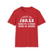 I Keep My Jokes In A Dad A Base T-shirt — graphic t-shirt