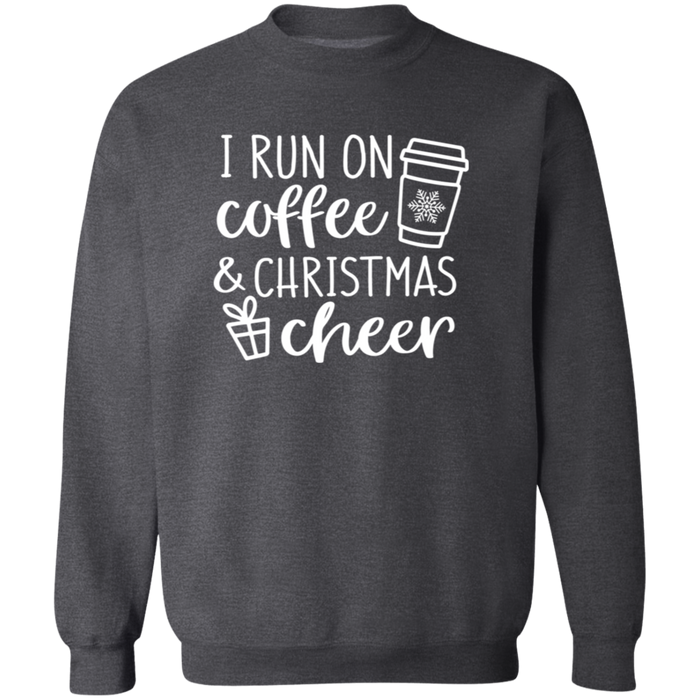 I Run On Coffee And Christmas Cheer Sweatshirt