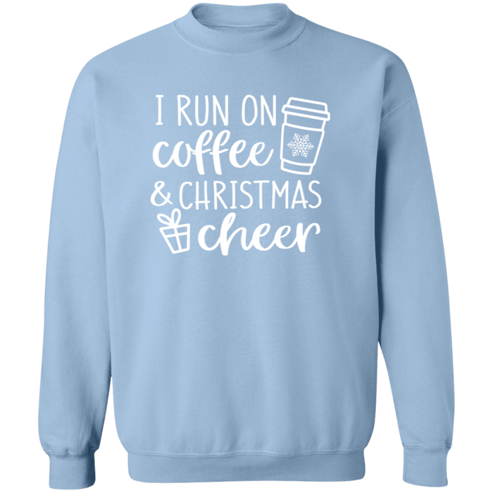 I Run On Coffee And Christmas Cheer Sweatshirt