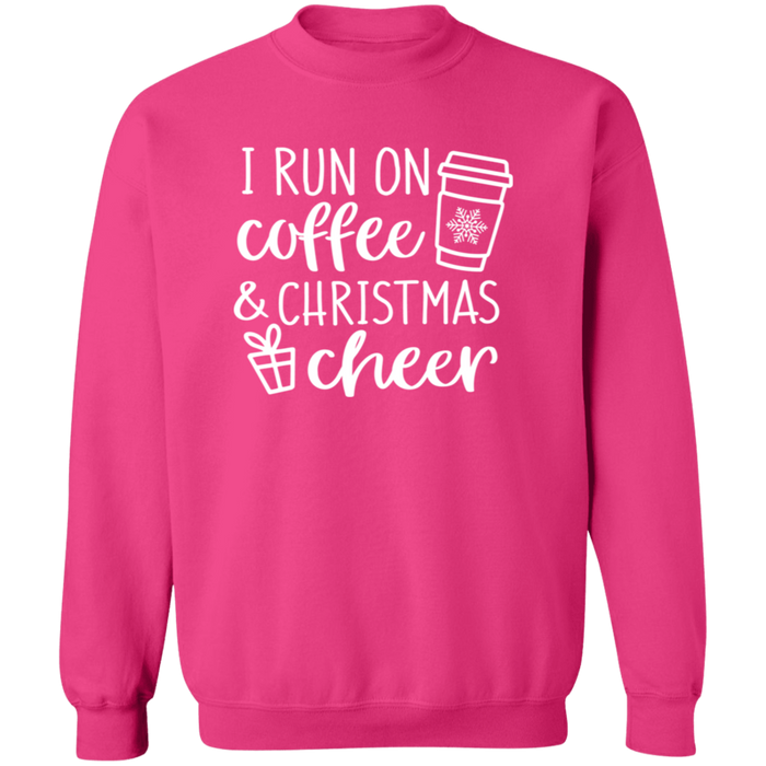 I Run On Coffee And Christmas Cheer Sweatshirt