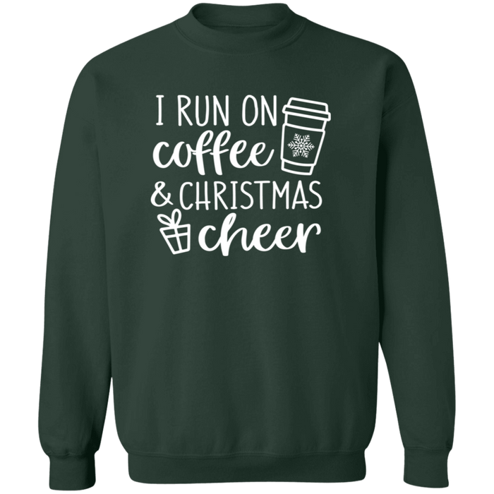 I Run On Coffee And Christmas Cheer Sweatshirt