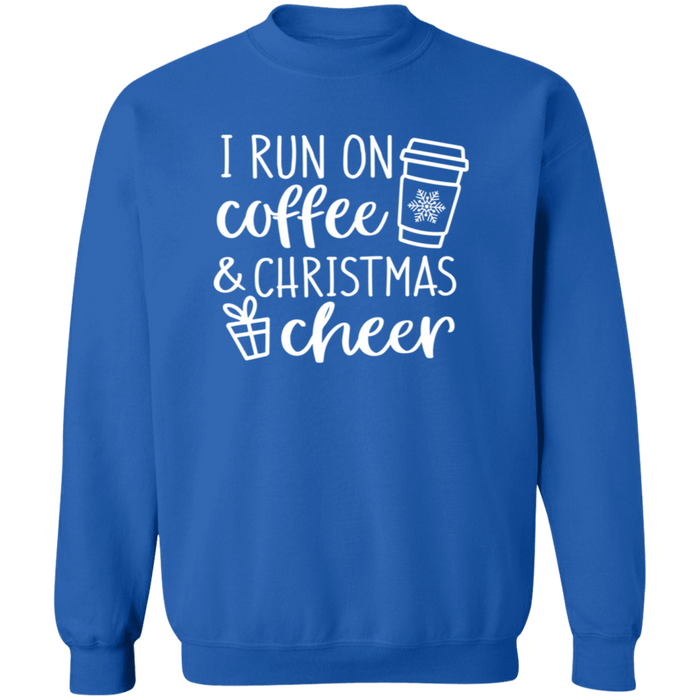 I Run On Coffee And Christmas Cheer Sweatshirt