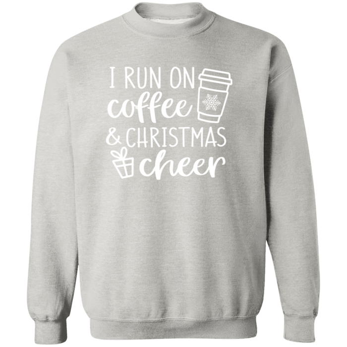 I Run On Coffee And Christmas Cheer Sweatshirt
