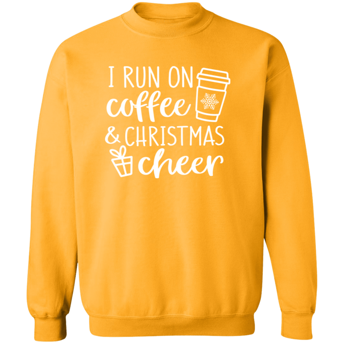 I Run On Coffee And Christmas Cheer Sweatshirt