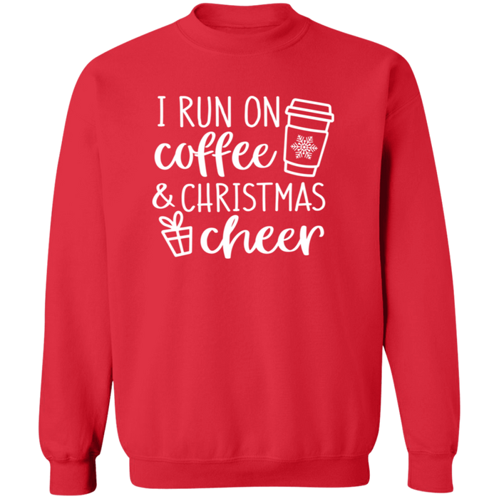 I Run On Coffee And Christmas Cheer Sweatshirt