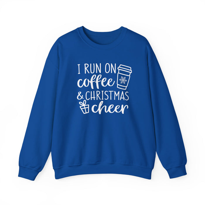 I Run On Coffee And Christmas Cheer Sweatshirt