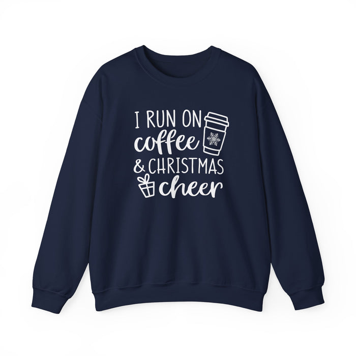 I Run On Coffee And Christmas Cheer Sweatshirt