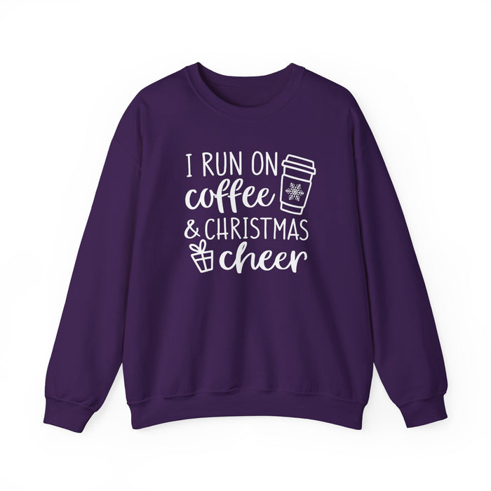 I Run On Coffee And Christmas Cheer Sweatshirt