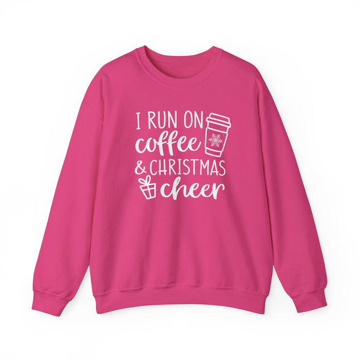 I Run On Coffee And Christmas Cheer Sweatshirt
