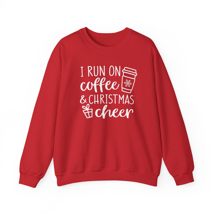 I Run On Coffee And Christmas Cheer Sweatshirt