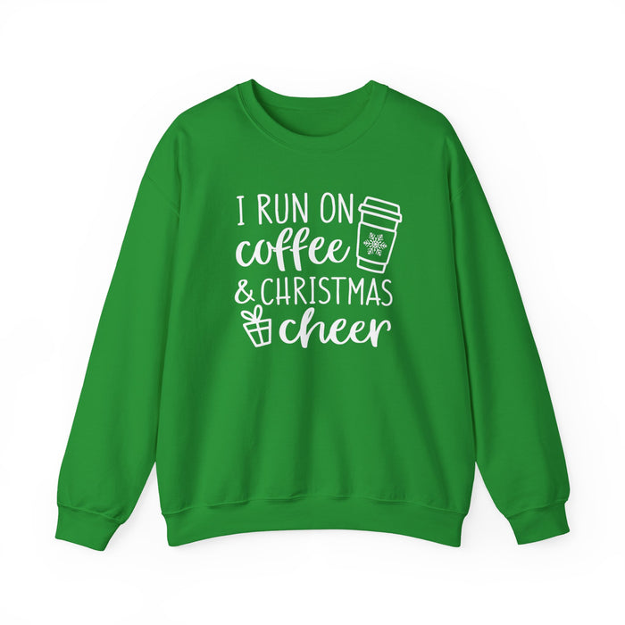 I Run On Coffee And Christmas Cheer Sweatshirt