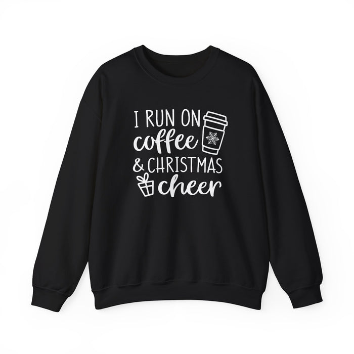 I Run On Coffee And Christmas Cheer Sweatshirt