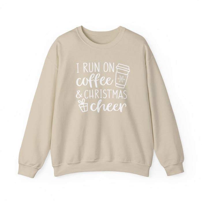 I Run On Coffee And Christmas Cheer Sweatshirt