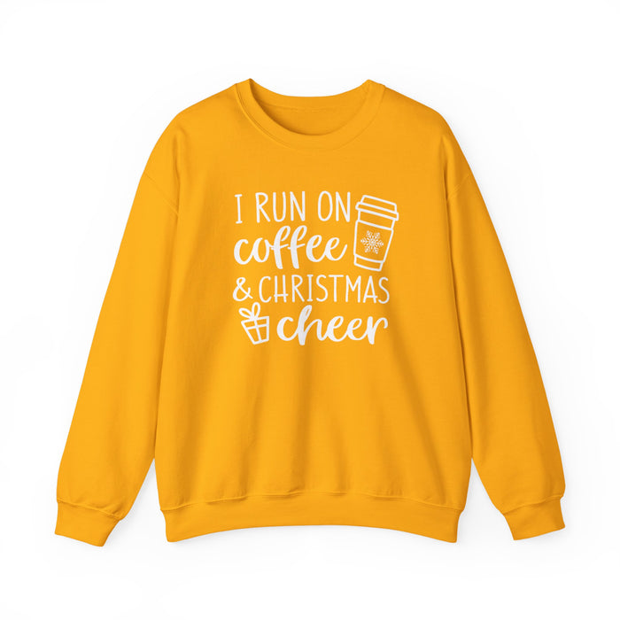 I Run On Coffee And Christmas Cheer Sweatshirt
