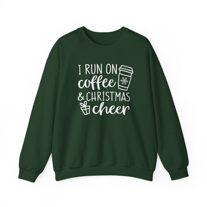 I Run On Coffee And Christmas Cheer Sweatshirt