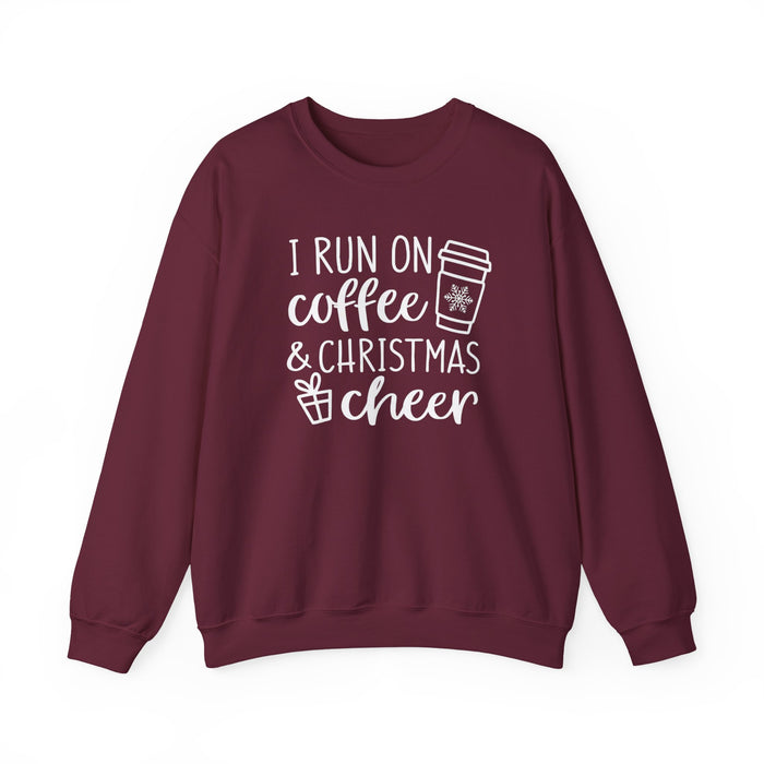 I Run On Coffee And Christmas Cheer Sweatshirt