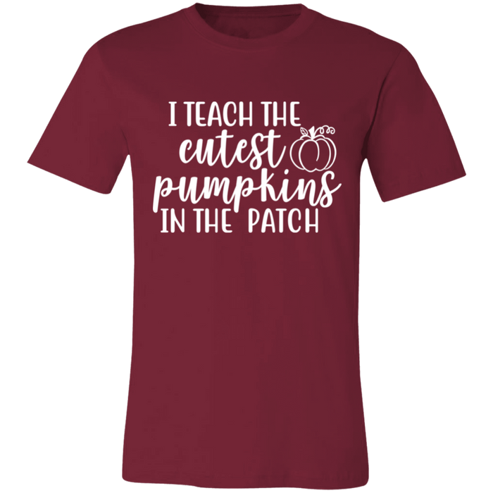 I Teach The Cutest Pumpkins Teacher T-Shirt