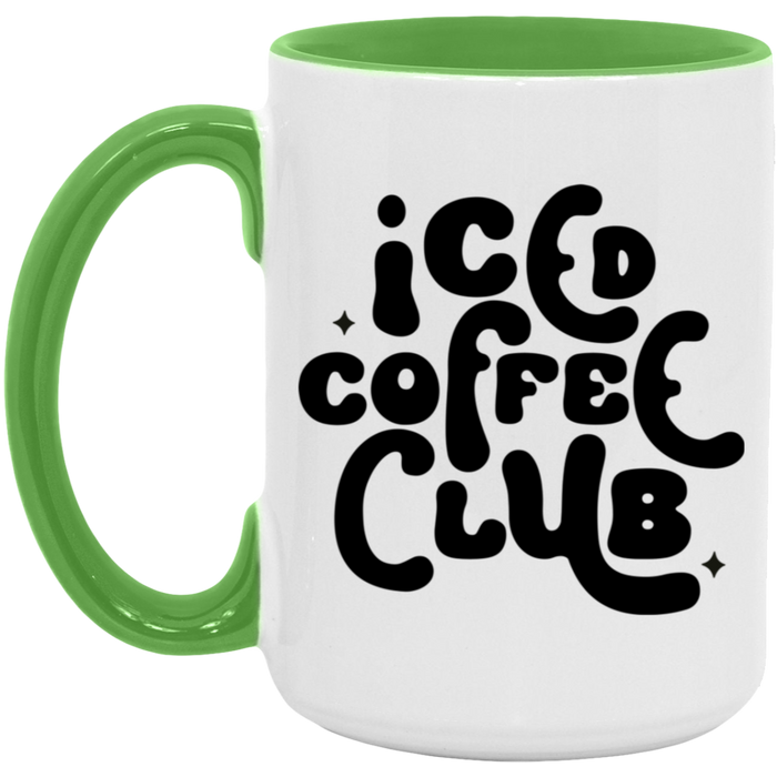 Iced Coffee Club 15oz Coffee Mug