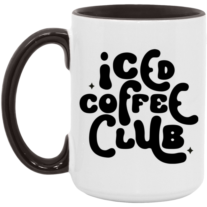 Iced Coffee Club 15oz Coffee Mug