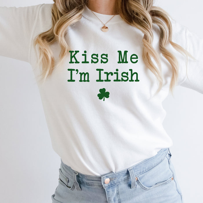 Kiss Me I'm Irish Sweatshirt