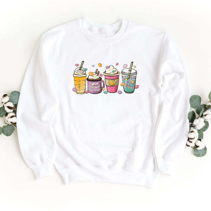 Easter Drinks Spring Sweatshirt