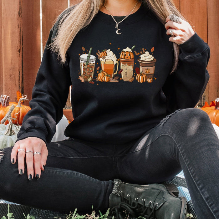 Pumpkin Spice Drinks Sweatshirt