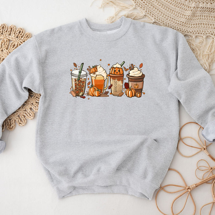 Pumpkin Spice Drinks Sweatshirt