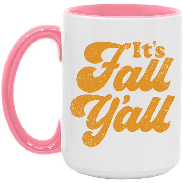 It's Fall Y'all Old Text Mug