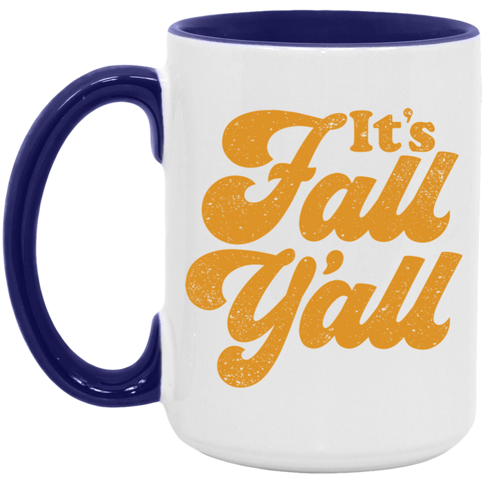 It's Fall Y'all Old Text Mug
