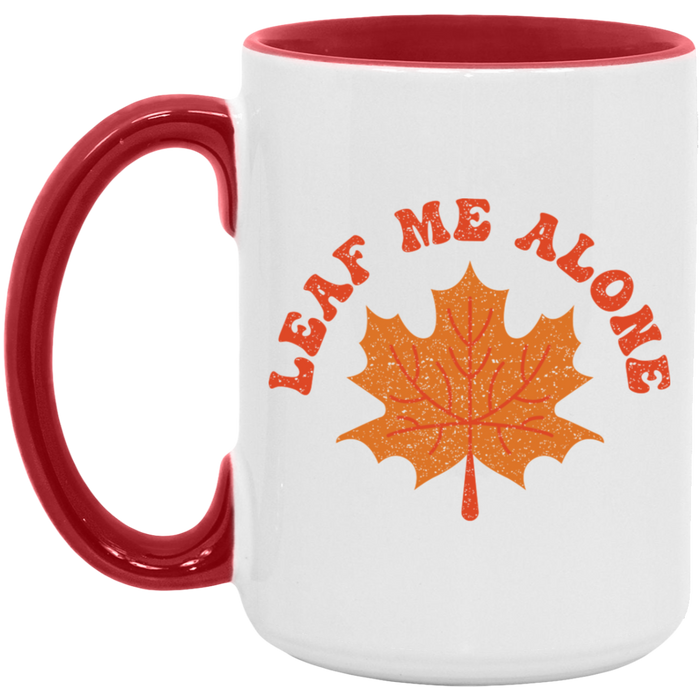 Leaf Me Alone Mug